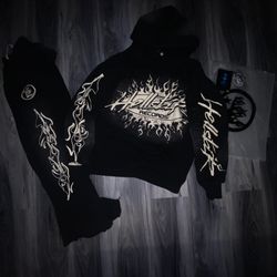 Hellstar Records hoodie + sweatpants set
