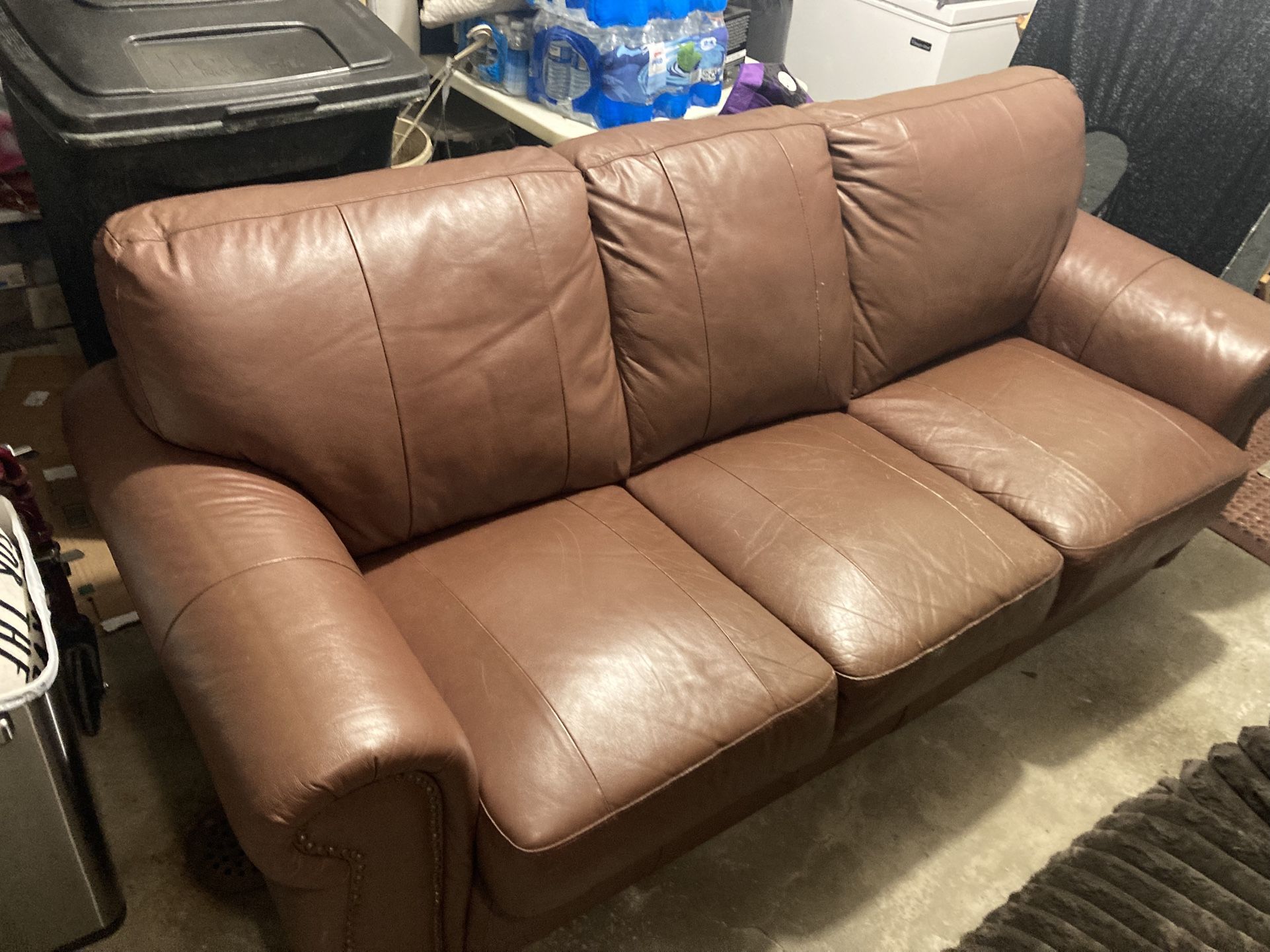 Leather Couch