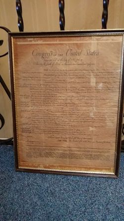 Beautiful copy the Congress of the United