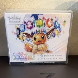 Prismatic Evolution Pokemon Center ETB New