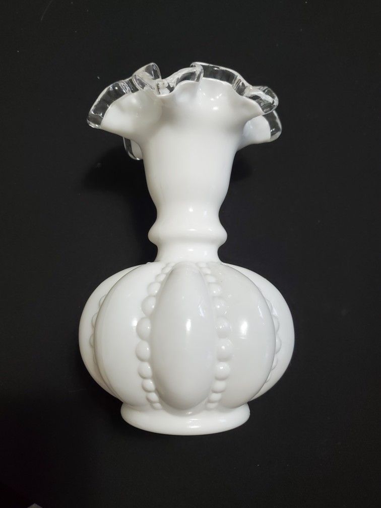 Fenton White Milk Glass Cir 1957-71