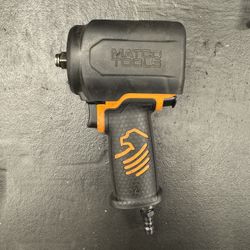1/2" DRIVE STUBBY PNEUMATIC IMPACT WRENCH - ORANGE
