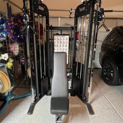 Functional Trainer Cable Machine Home Gym