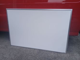 Large Whiteboard with Aluminum Frame