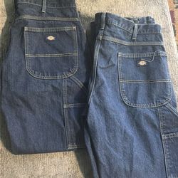 Dickies jeans  size 34y 38