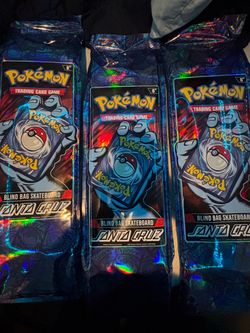 Pokemon X Santa Cruz Skate Board Deck