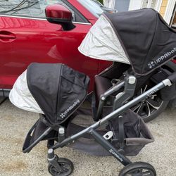 Single To Double Stroller 