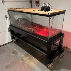 190 Gallon Snake Tank