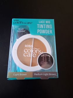 Kiss Colors & Care Lace Wig Tinting Powder