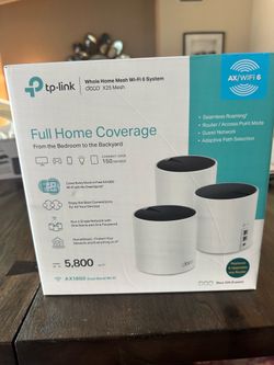 Tp-link Deco Whole Home Mesh WiFi 6 system