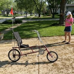 Sun 24 speed EZ super cruiser recumbent bike  very good condition comfortable ride 