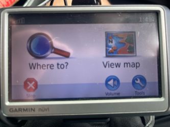 Garmin nüvi 200 250W series GPS navigation system