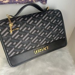 Versace Greca Hang Bag 
