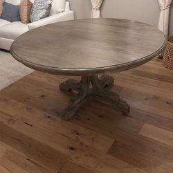 60” Pottery Barn Dining Table And Chairs 