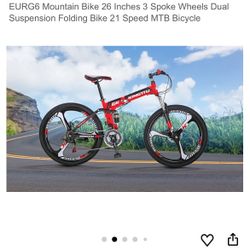 Kingttu G6 Folding Mountain Bike 