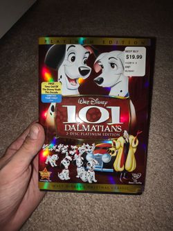 Walt Disneys 101 Dalmations Platinum Edition 2 Disc with Slipcase