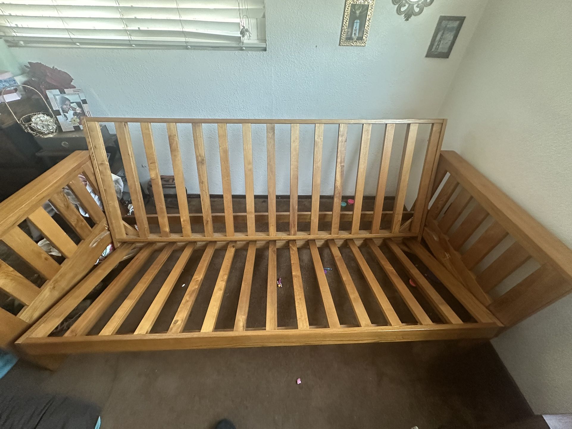 Gorgeous Wooden Futon Frame
