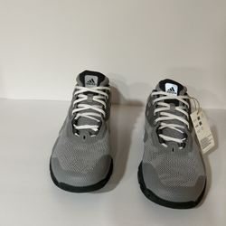 Adidas Dropset Workout Shoes, 11 1/2, Grey/white
