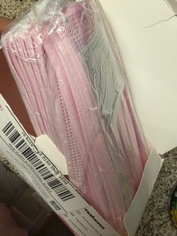 Pink Disposable Face Masks Bulk Pack