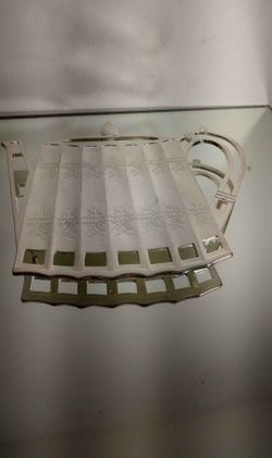 1992 GODINGER SILVERPLATE TRIVET 9"×7" - B64