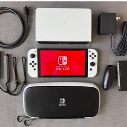 NINTENDO SWITCH OLED Version With 100 SWITCH GAMES + 7000 CLASSIC GAMES