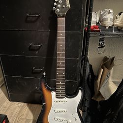 Silvertone Strat