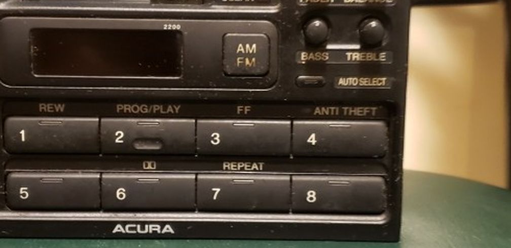 Bose Stereo W- 7 Disk CD. Changer N Trunk,and Tape Deck