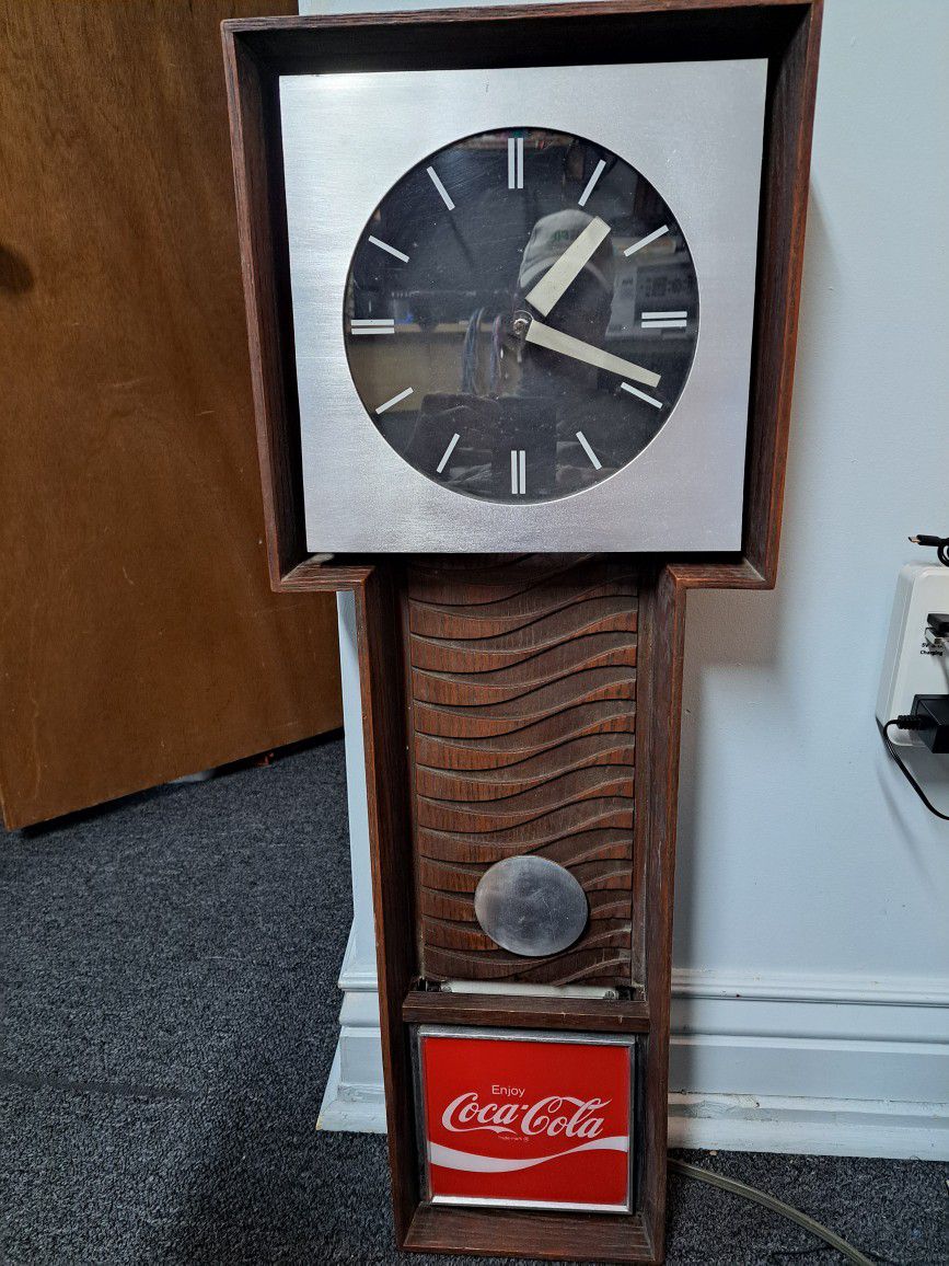 Coca-Cola Pendulum Clock