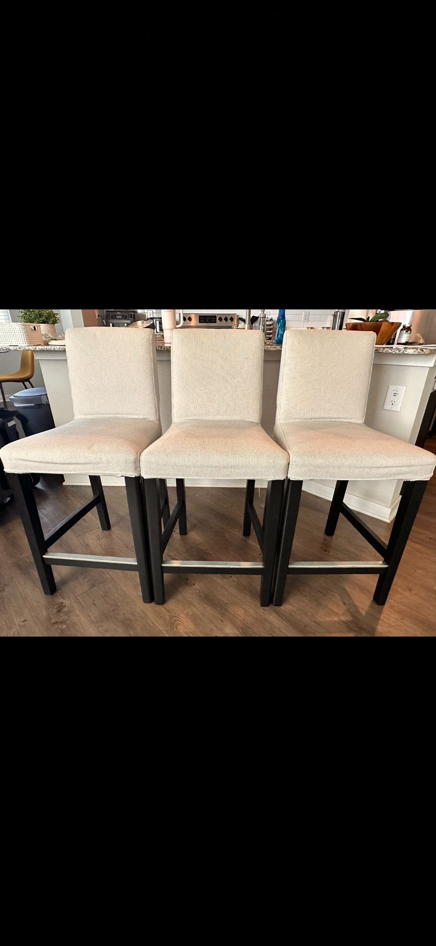 Bar Stool With Backrest Light Gray