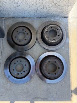 Rotors/ front break pads