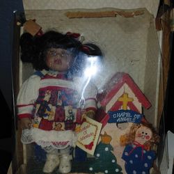 Vintage Porcelain Doll 