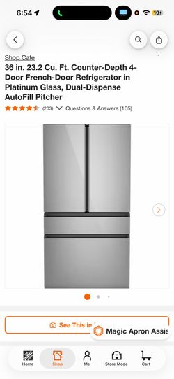 Ge cafe refrigerator