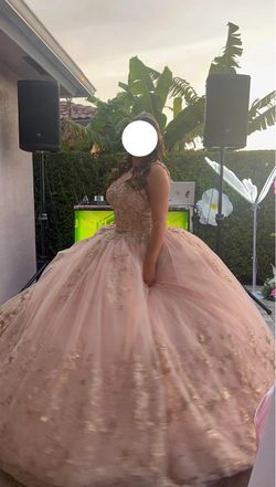 Blush Pink Quinceañera Ball Gown