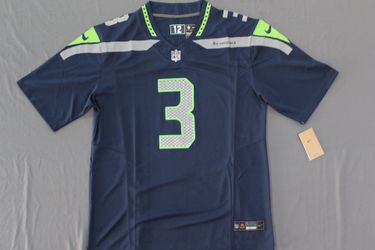 Seattle Sea Hawks Wilson Jersey Size Large New
