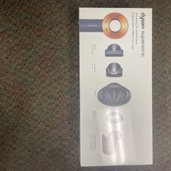 Dyson Hair Dryer Blue Gold