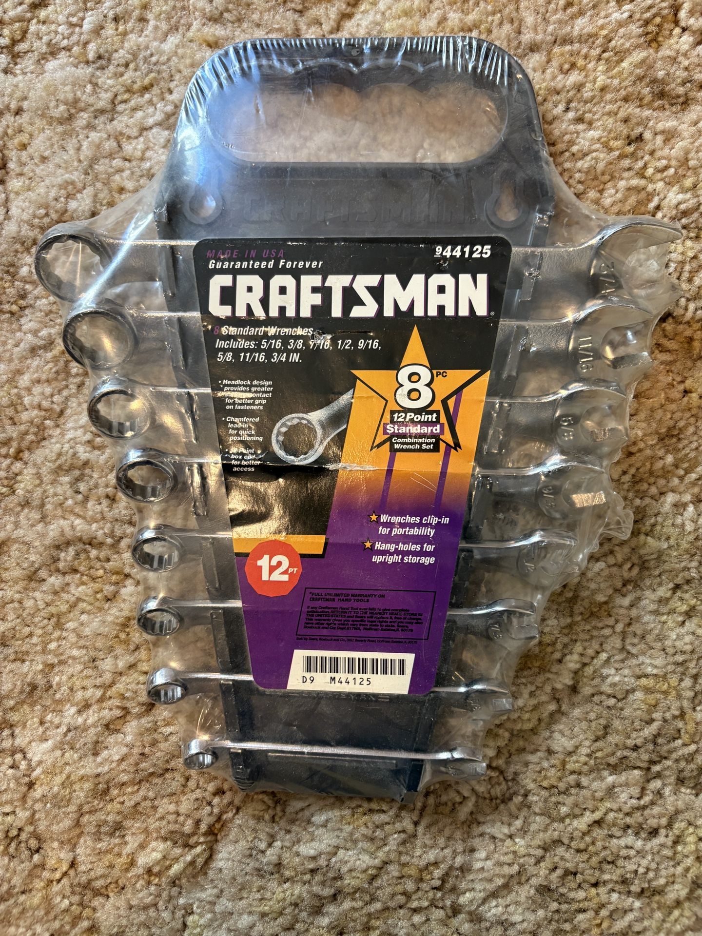 Craftsman Wrench Set USA