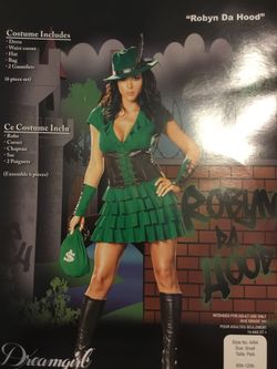 “Robyn Da Hood” Halloween Costume (small)