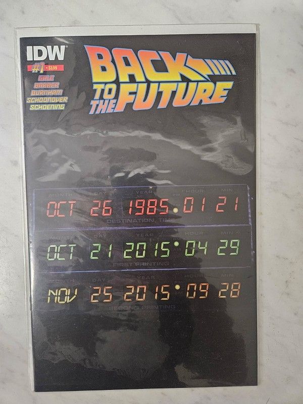 Back To The Future Comic - Never Opened