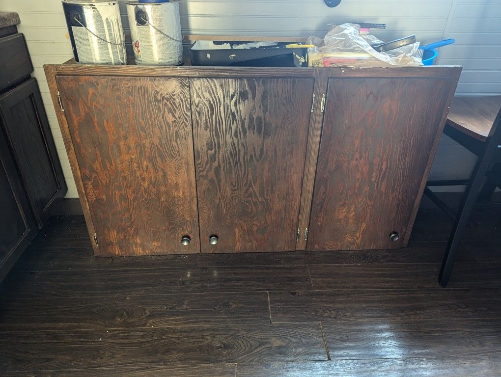 Very Sturdy Wood Cabinets