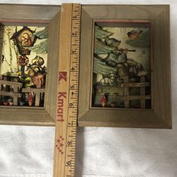 Vintage Hummel Shadow Box