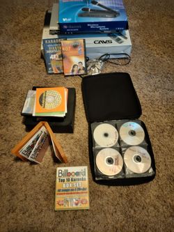 Karaoke Bundle with CDGs, Mics, and Player