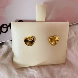 18k Earrings Yellow Gold 