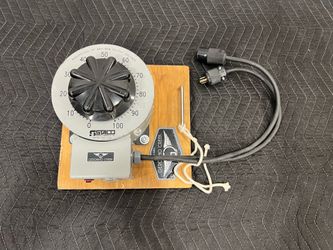 Staco Energy 3PN2210B Variac Variable Transformer Custom Block w/ Handle Grey