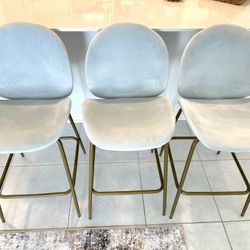 Set of 3 Cosmo Living Bar Stools – Modern & Stylish ✨
