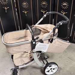 Weekend Sale!!! Only $75 New 2-in-1 High Landscape Baby Stroller, Reversible Bassinet Reclining