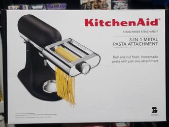 KitchenAid Pasta Attachment 3-in-1 MODEL KSM3MPA  Brand New Sealed!