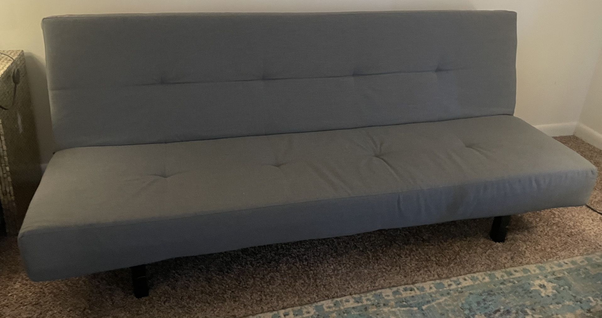 Bluish Gray Sofa / Futon