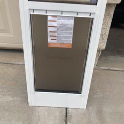 Dog Door New, Large And Fits Sliding Glass Doors 77-81” 