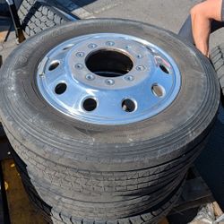 Ram 5500 F450 Take Off Wheels And Tires
