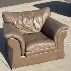 Leather Couch Chair 